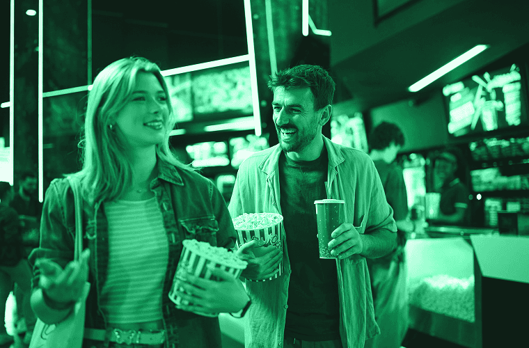 couple at cinema